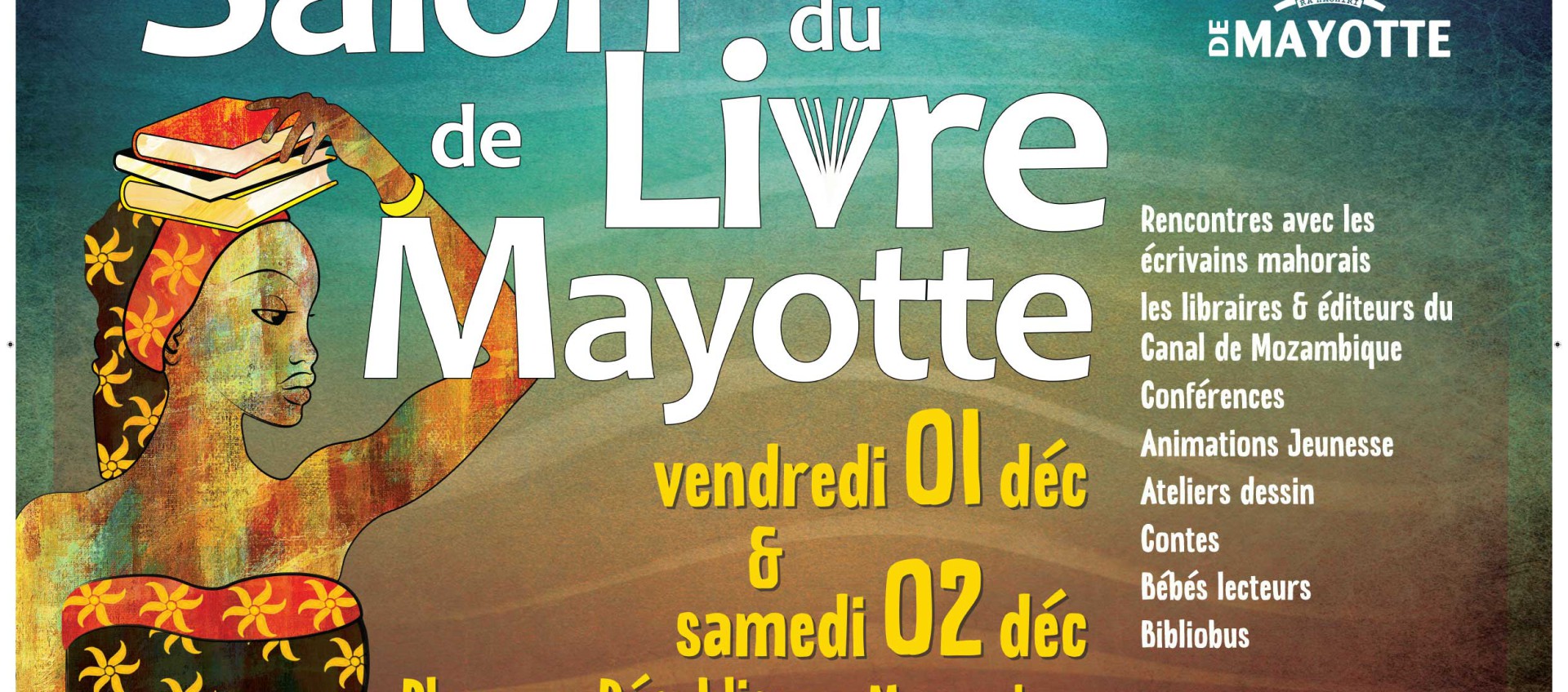 Le 3e Salon du Livre de Mayotte est imminent !